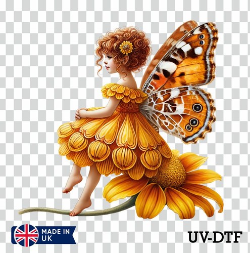 Butterfly fairy girl - butterfly, dtf