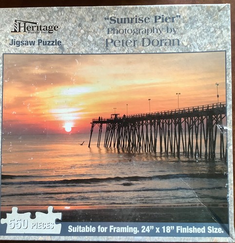 Sunrise pier 550 puzzle - pz,